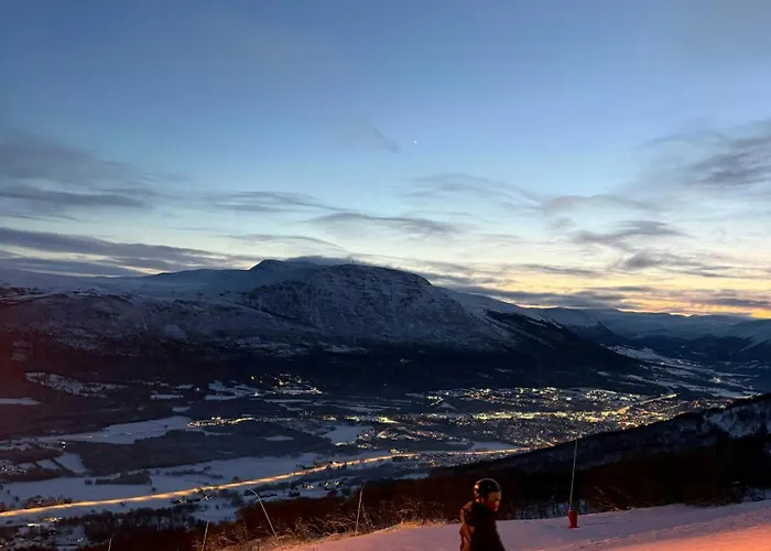 Timber By The Slopes In Oppdal